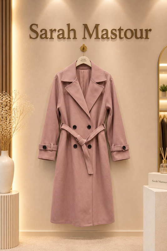 Manteau Trench avec bouton