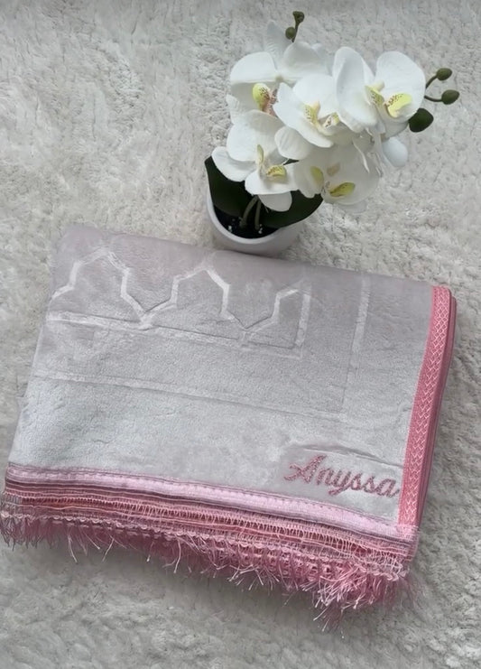 💕Coffret tapis de prière+musc+tasbih 💕