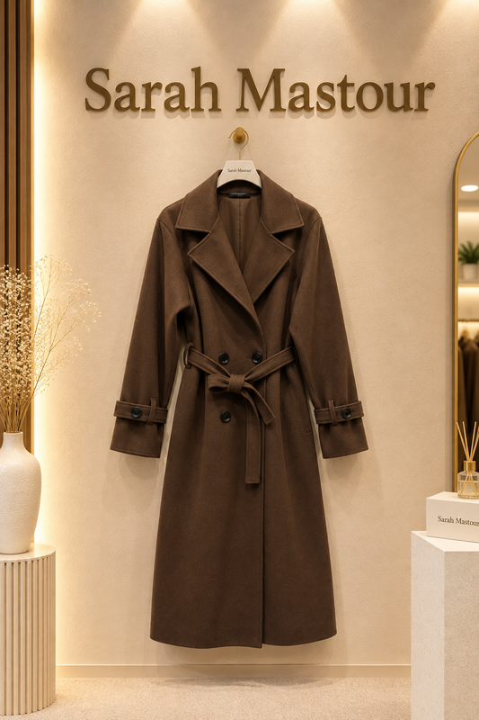 Manteau Trench avec bouton
