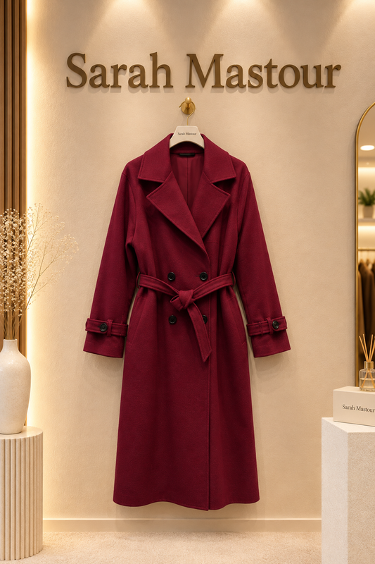 Manteau Trench avec bouton