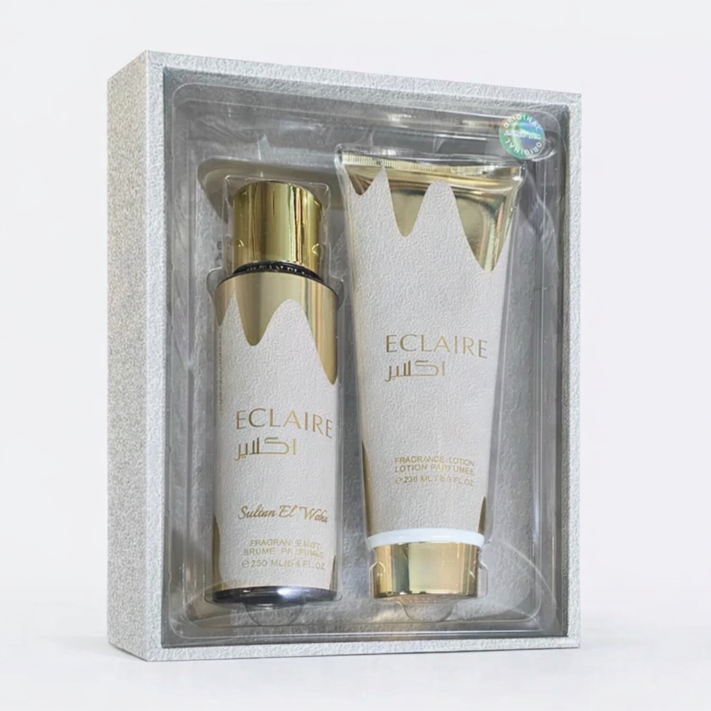 Coffret Éclaire - Brume &
Lotion Parfumée Vanille
Gourmande 🤍