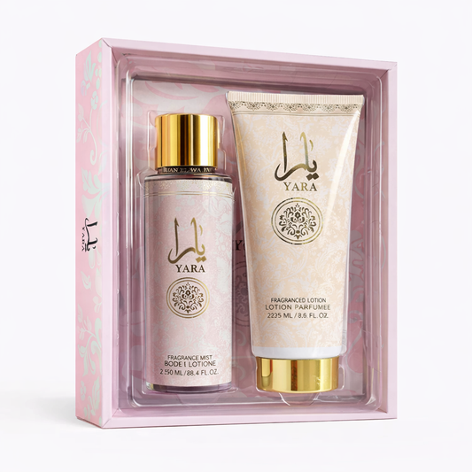 Coffret Yara Rose - Brume
& Lotion Parfumée 🌸